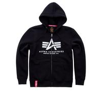Alpha Industries Basic Zip Hoodie Noir M