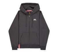 Alpha Industries - Basic Zip Hoody SL - Homme - Sweatshirts et sweats à capuche - Gris - Taille: XL