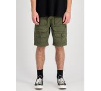 Alpha Industries Battle Shorts pour homme Taille 28 - Vert