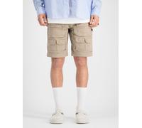Alpha Industries Battle Shorts pour homme Taille 29 - Beige