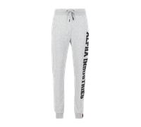 Alpha Industries Big Letters Jogger Pantalon de jogging pour homme Taille 4XL - Gris