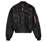 Alpha Industries Ma-1 Fl Vintage Bomber Jacket Noir XS Femme
