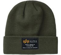 Alpha Industries Bonnet Crew Beanie Homme Vert TU