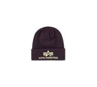 ALPHA INDUSTRIES Bonnet jaune fluo / prune, Taille 55-60