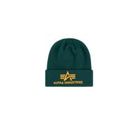 ALPHA INDUSTRIES Bonnet jaune foncé / émeraude, Taille 55-60