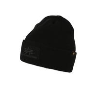 Alpha Industries Velcro Beanie Couvre-chefs pour homme Taille onesize - Noir
