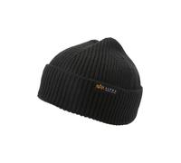 ALPHA INDUSTRIES Bonnet orange / noir / blanc, Taille 55-60