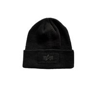 ALPHA INDUSTRIES Bonnet 'Velcro' noir, Taille 54-64