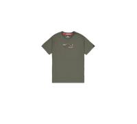 Alpha Industries Camo Panel T-Shirt pour homme Taille M - Vert