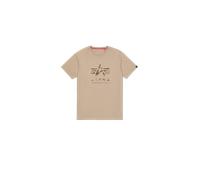 Alpha Industries Camo Tpu T Short Sleeve T-shirt Beige L Homme