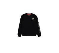 Alpha Industries Camo Sleeve Sweatshirt pour homme Taille 3XL - Noir
