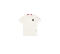 Alpha Industries Camo Sleeve T-Shirt pour homme Taille L - Blanc