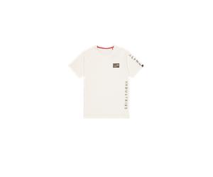 Alpha Industries Camo Sleeve T-Shirt pour homme Taille L - Blanc