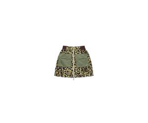 Alpha Industries Camo Utility Mini Skirt Pantalons pour femme Taille L - Olive Camouflage