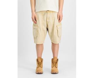 Alpha Industries Canvas Acid Shorts pour homme Taille 33 - Blanc