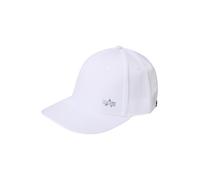 ALPHA INDUSTRIES Casquette argent / blanc, Taille 55-60