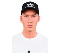 Alpha Industries Casquette Basic Trucker pour hommes Noir