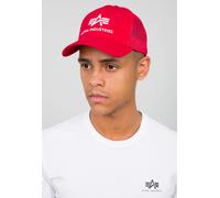 Alpha Industries Basic Trucker Casquette Trucker pour Hommes Speed Red