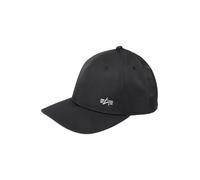 Casquette Metal Label Cap Alpha Industries - Black/Metallic Silver