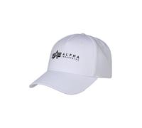 ALPHA INDUSTRIES Casquette noir / blanc, Taille 55-60