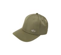 Casquette de baseball Metal Label Cap Alpha Industries - Dark Olive