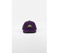 ALPHA INDUSTRIES Casquette 'VLC II' citron vert / prune, Taille 1