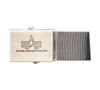Alpha Industries – Ceinture Heavy Duty 4 cm – Gris – Homme