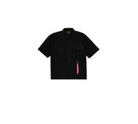 ALPHA INDUSTRIES Chemise 'Aloha' gris / noir, Taille XL