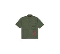 Chemise Aloha Safari Short Sleeve Alpha Industries - Dark Olive M