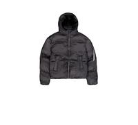 Alpha Industries Cloud Puffer Bomber Veste d'hiver pour femme Vintage Grey XS