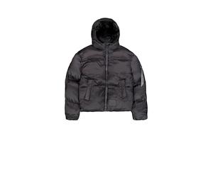Alpha Industries Cloud Puffer Bomber Veste d'hiver pour femme Vintage Grey XS