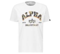 ALPHA INDUSTRIES College Camo T T-Shirt pour Homme
