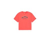 Alpha Industries College T-Shirt pour homme Rouge