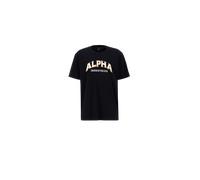 Alpha Industries College T-Shirt pour homme Taille XS - Noir
