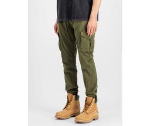 Alpha Industries Cotton Twill Jogger Slim Pant Pantalon de jogging pour homme Taille M - Vert
