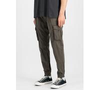 Alpha Industries Cotton Twill Jogger Slim Pant Pantalon de jogging pour homme Taille S - Gris foncé