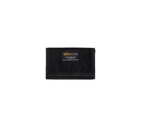 Alpha Industries Crew II Wallet Portefeuilles pour homme Taille onesize - Noir