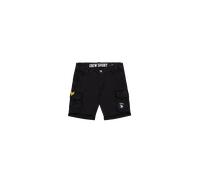 Alpha Industries Crew Patch Shorts pour homme Taille 28 - Noir