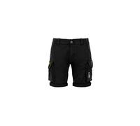 Alpha Industries Crew Patch Shorts pour homme Taille 31 - Noir
