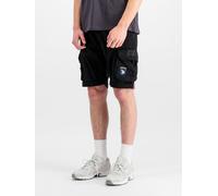 Alpha Industries Crew Patch Slim Shorts pour homme Taille 32 - Noir