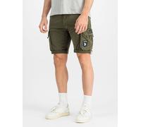 Alpha Industries Crew Patch Slim Shorts pour homme Taille 33 - Vert