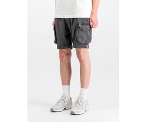 Alpha Industries Crew Shorts Cargo Short pour homme Taille 28 - Gris
