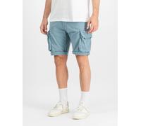 Alpha Industries Crew Shorts Cargo Short pour homme Taille 28 - Gris-bleu