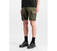 Alpha Industries Crew Shorts Cargo Short pour homme Taille 38 - Vert