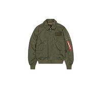 Alpha Industries CWU-36/P TT Light Bomber Veste pour homme Dark Olive XS