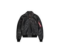 Alpha Industries CWU-45/P Leather Bomber Veste pour homme Black 3XL