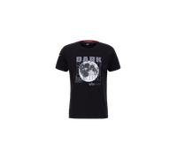 Alpha Industries Dark Side T-Shirt pour homme Taille XS - Noir/réfléchissant