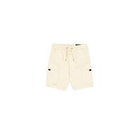 Alpha Industries Division Shorts pour homme Taille S - Blanc osseux