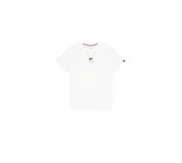 Alpha Industries Dog-Tag T-Shirt pour homme Taille S - Blanc