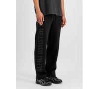 Alpha Industries Dye To Match Alpha Side Wording Jogger Pantalon de jogging pour homme Taille S - Noir
